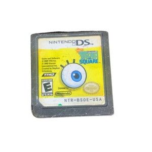 SpongeBob's Truth or Square (Nintendo DS, 2009) No Case Game ONLY